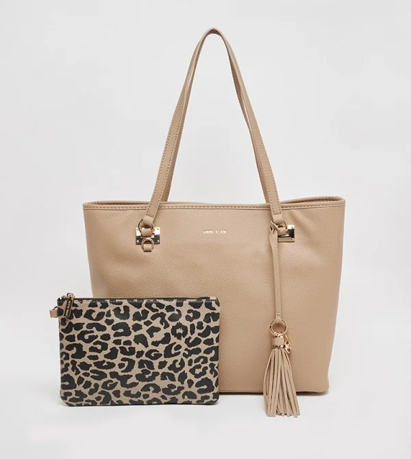 آن كلاين Anne Klein Textured Tote Bag Set